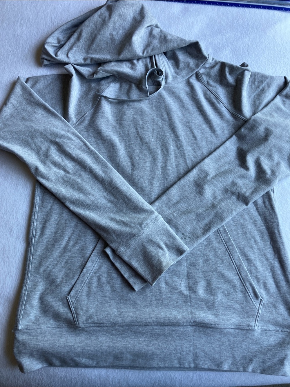 Women’s Outdoor Voices Lightweight Gray Hoodie Sweatshirt